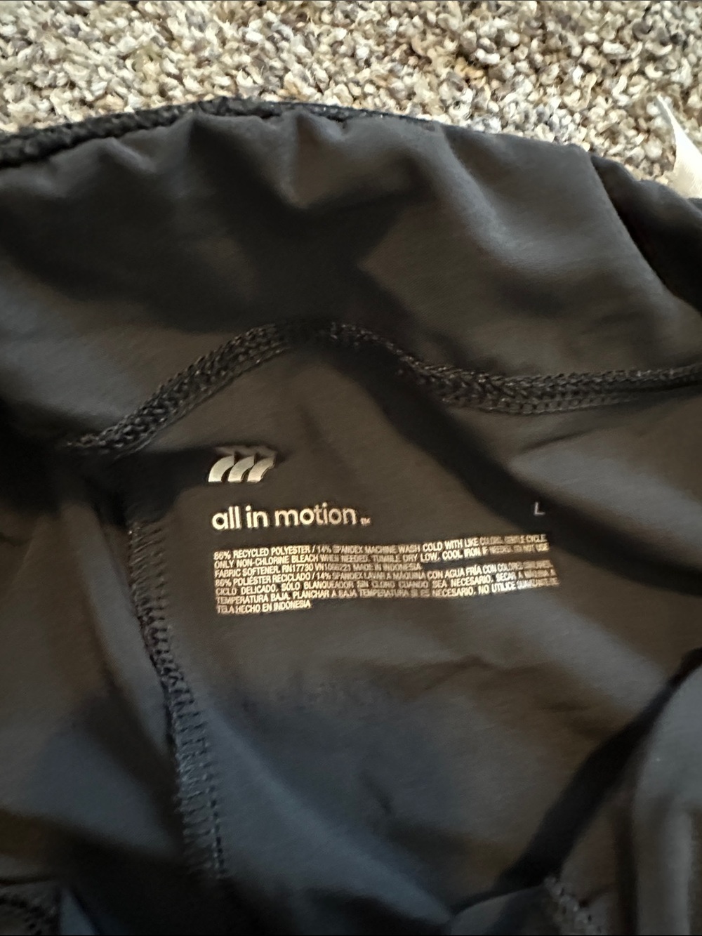 all in motion Black Women's Cargo Jogger Pants - Two Pairs - Picture 2 of 3